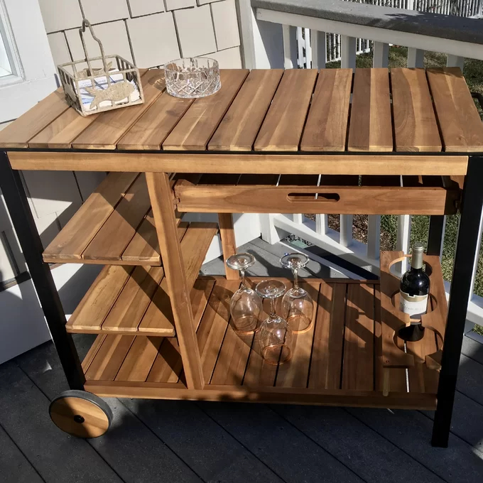 【Home&Garden】Murcott Bar Cart