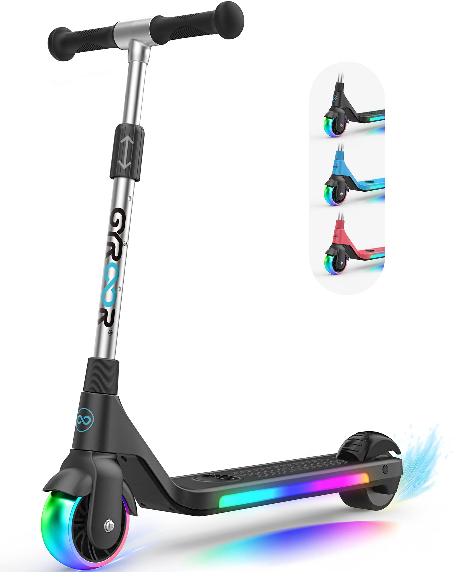 【Sports&Outdoors】Electric Scooter for Kids, Teens, Boys & Girls with Lightweight & Adjustable Handlebar