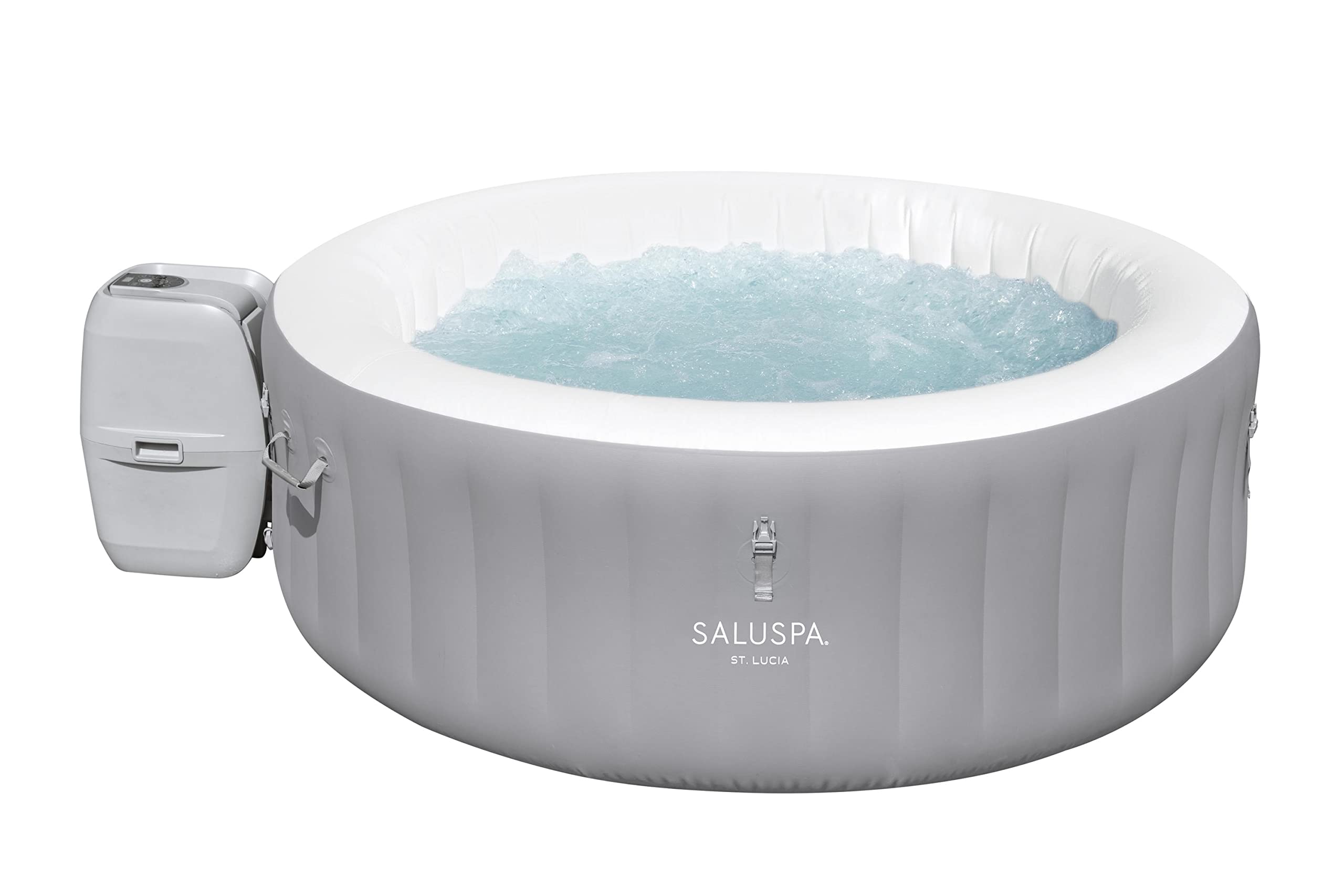 【Sports&Outdoors】SaluSpa 67x261.70m x 66cm St.Lucia AirJet Spas & Accessories, Gray