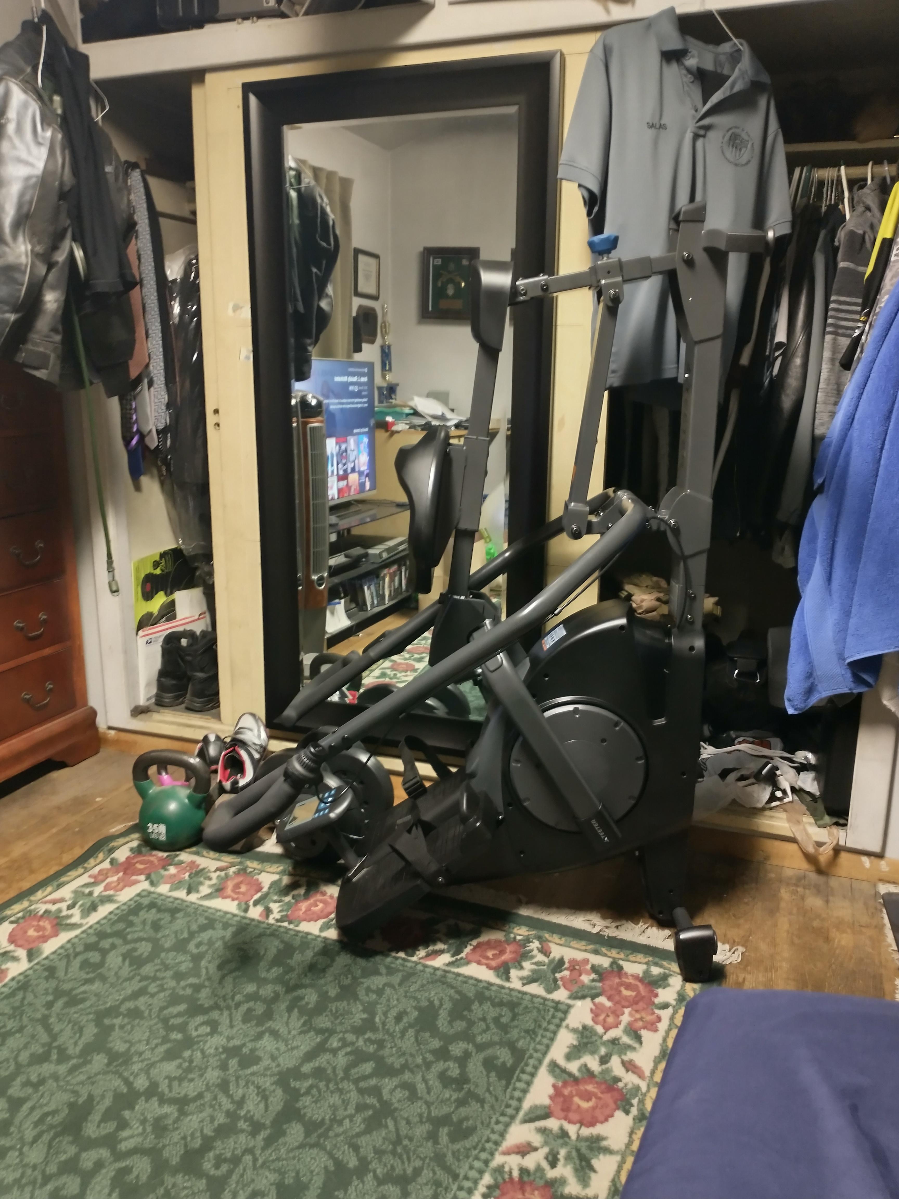 【Sports&Outdoors】Power10 Rower with 2-Way Magnetic Resistance Elliptical Motion – Indoor Rowing Machine w/Bluetooth HRM