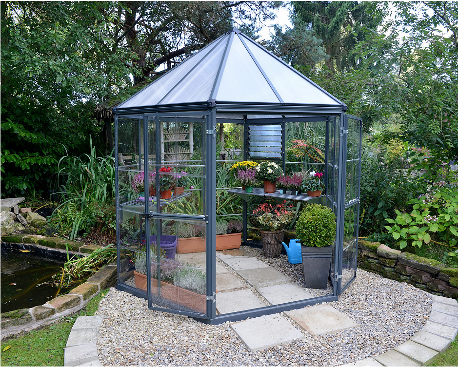 【Home&Garden】Canopia Oasis Greenhous - 7' x 8' x 9' - Gray
