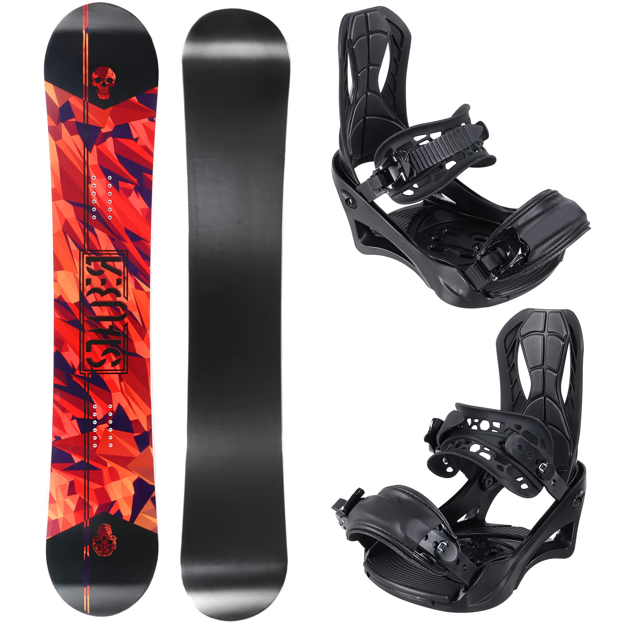 【Sports&Outdoors】Summit Snowboard & Binding Package Size - Best All-Terrain, Twin Directional