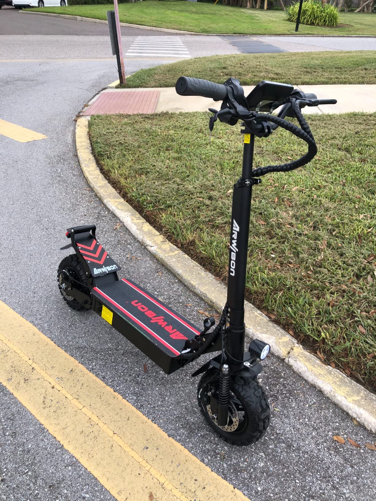 【Bicycle】Electric Kick Scooter for Adults - 2500W Motor, Up to 30 MPH & 20-30 Miles, 48V/16AH