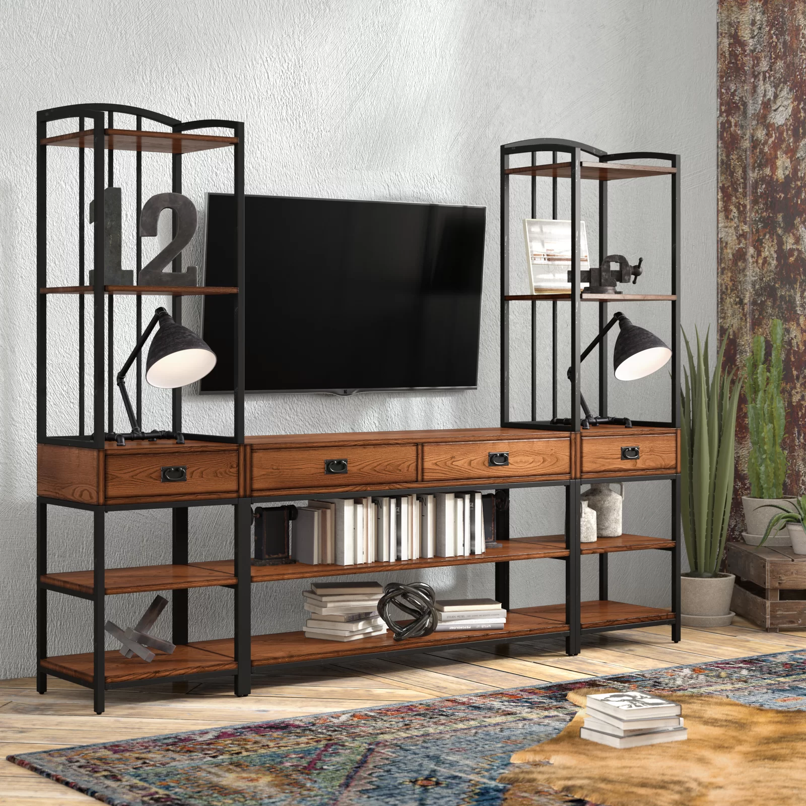 【Furniture】Korte Entertainment Center for TVs up to 50