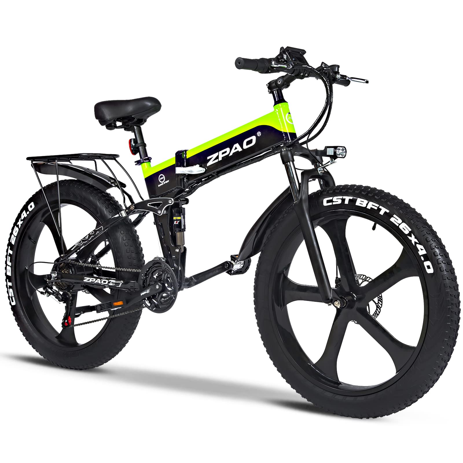 【Sports&Outdoors】26-inch Fat tire Electric Bicycle 48V 1000W Motorcycle Snow Electric Bicycle