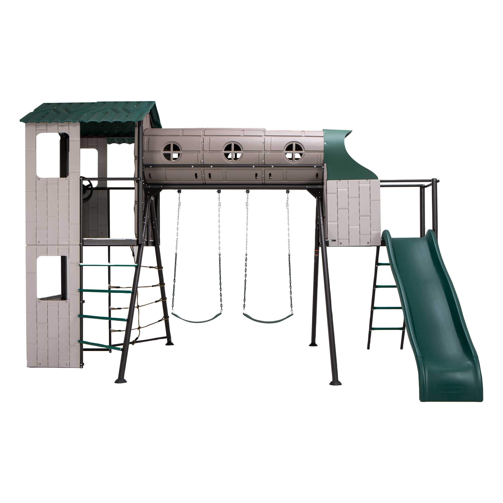 【Baby&Kids】Lifetime Adventure Tunnel Swing Set