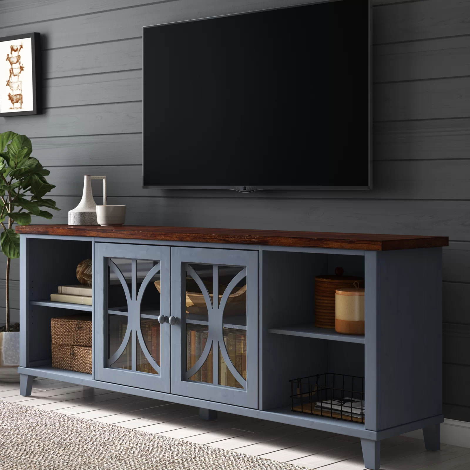 【Furniture】Rabinowitz TV Stand for TVs up to 88