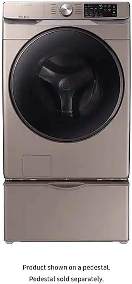 Samsung WF45R6100AC 4.5 Cu. ft. Champagne Front Load Washer with Steam