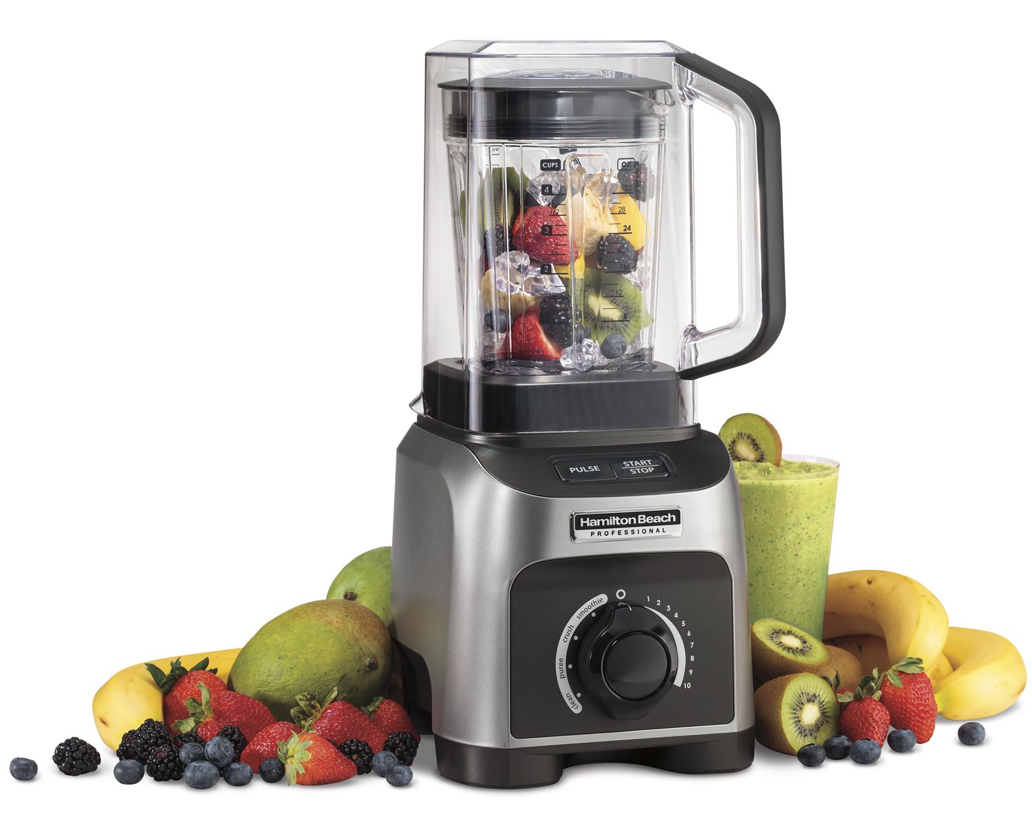 【Appliances】Quiet Shield Blender, Silver, 1500w