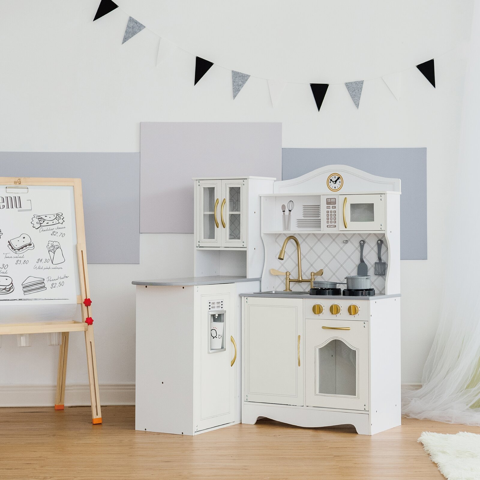 【Baby&Kids】Little Chef Upper East Play Kitchen Set