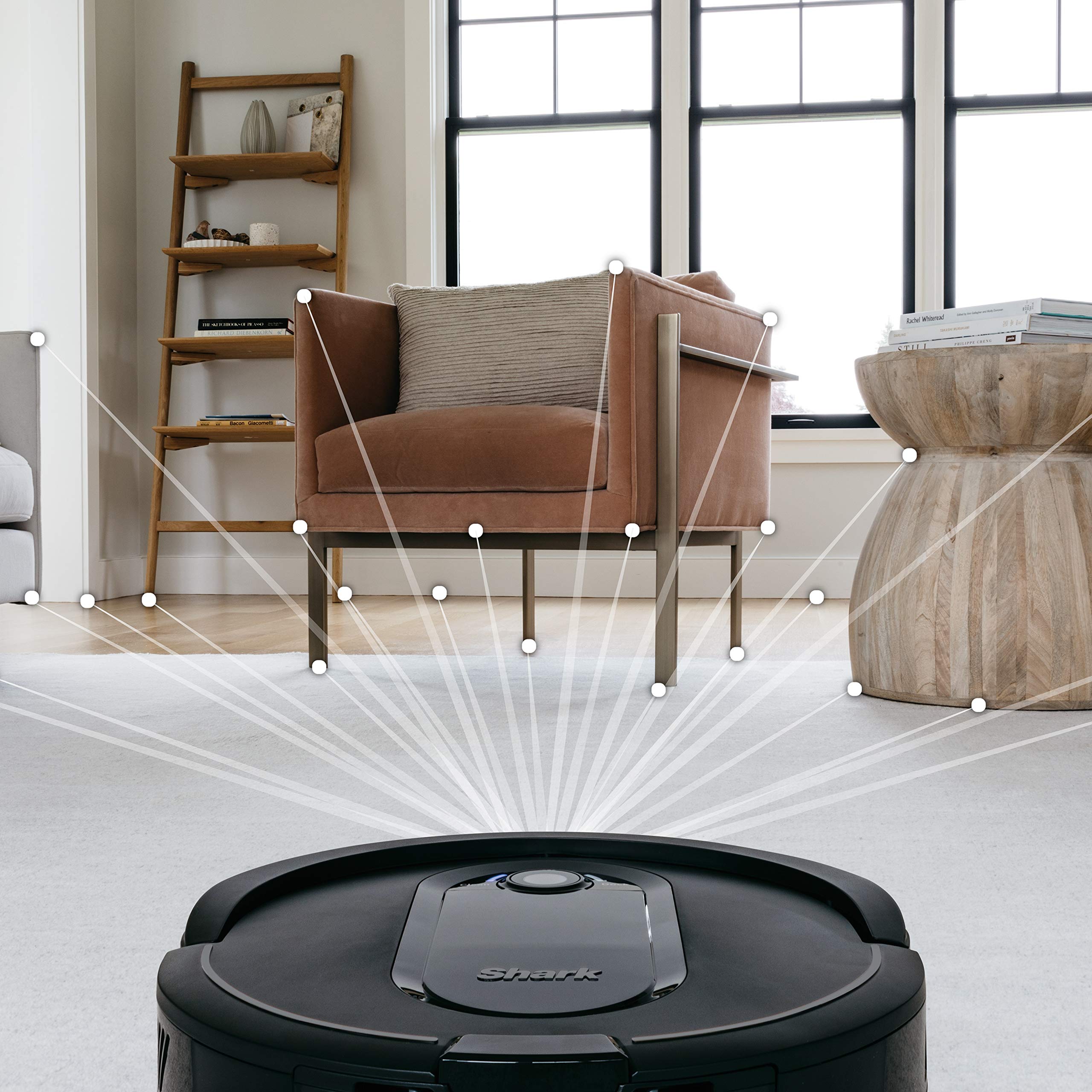 【Appliances】Robot Self-Empty Robot Vacuum, Home Mapping, Self-Cleaning Brushroll, Wi-Fi Connected