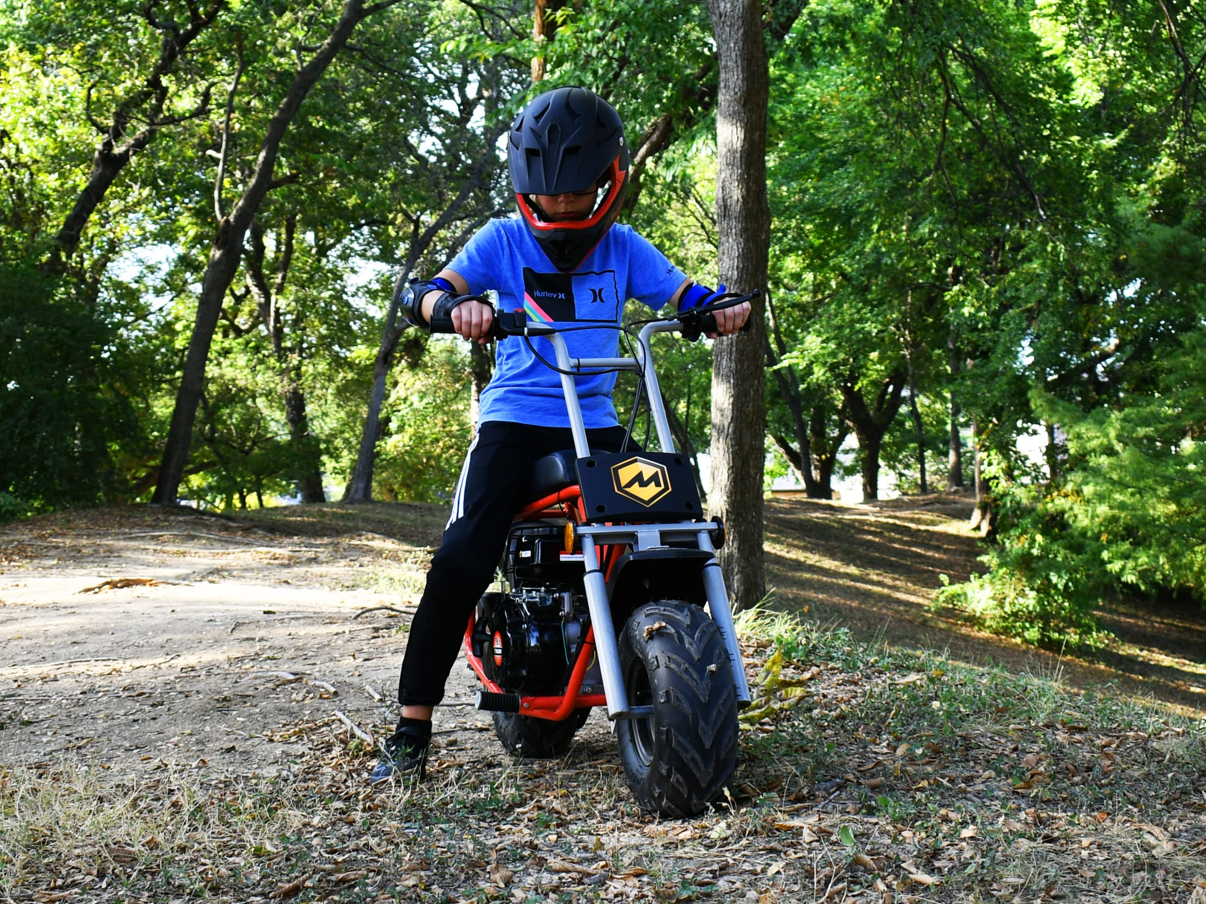 【Sports&Outdoors】M Massimo Mini Bike Off-Road Motorcycle Gas Scooter MB100-79cc