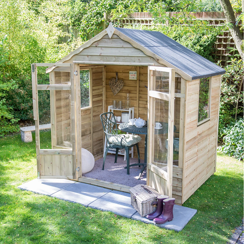 【Home&Garden】Forest Oakley Summerhouse 7 x 5, Pressure Treated