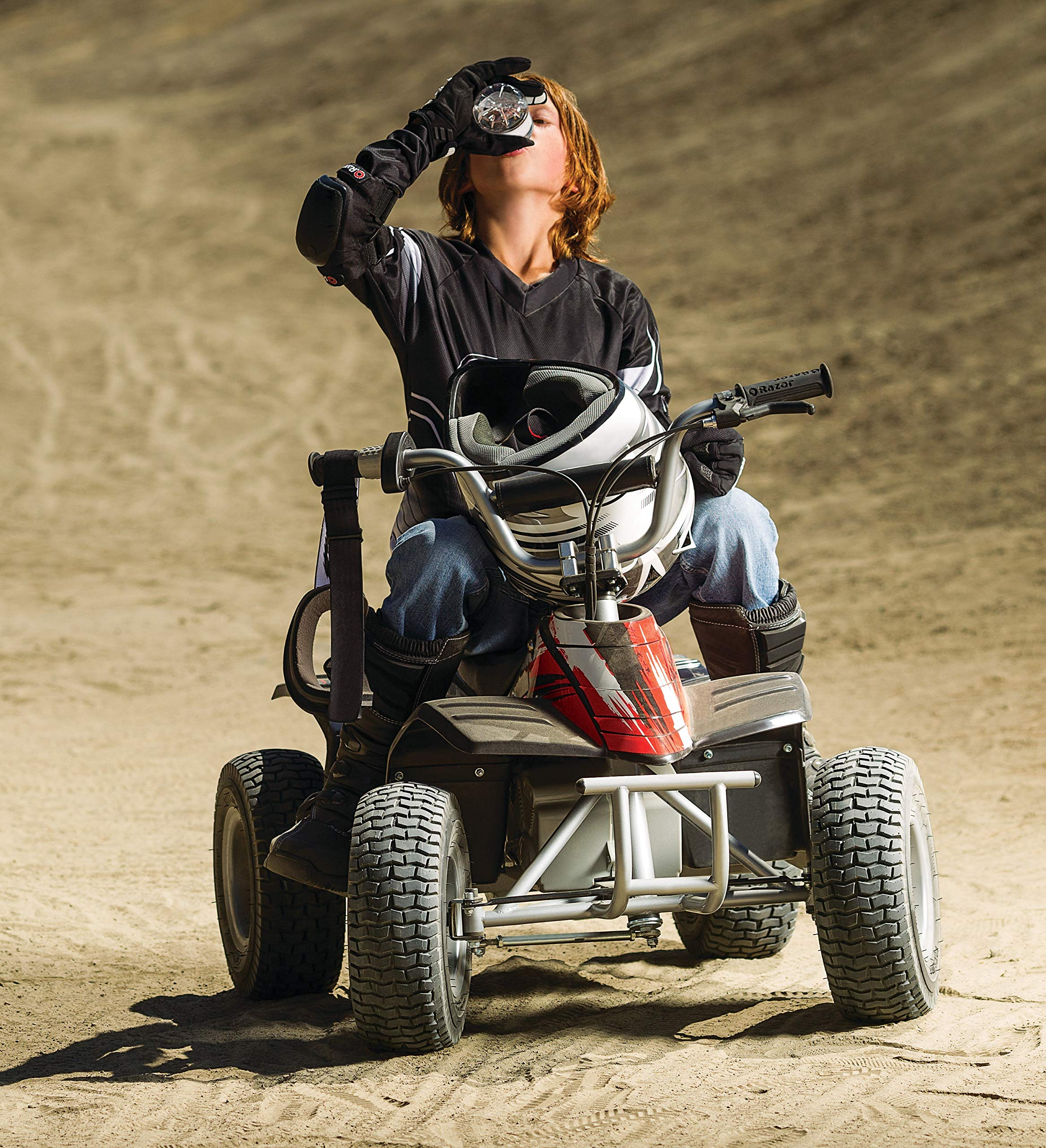 【Bicycle】Razor Dirt Quad Electric Four-Wheeled Off-Road Vehicle