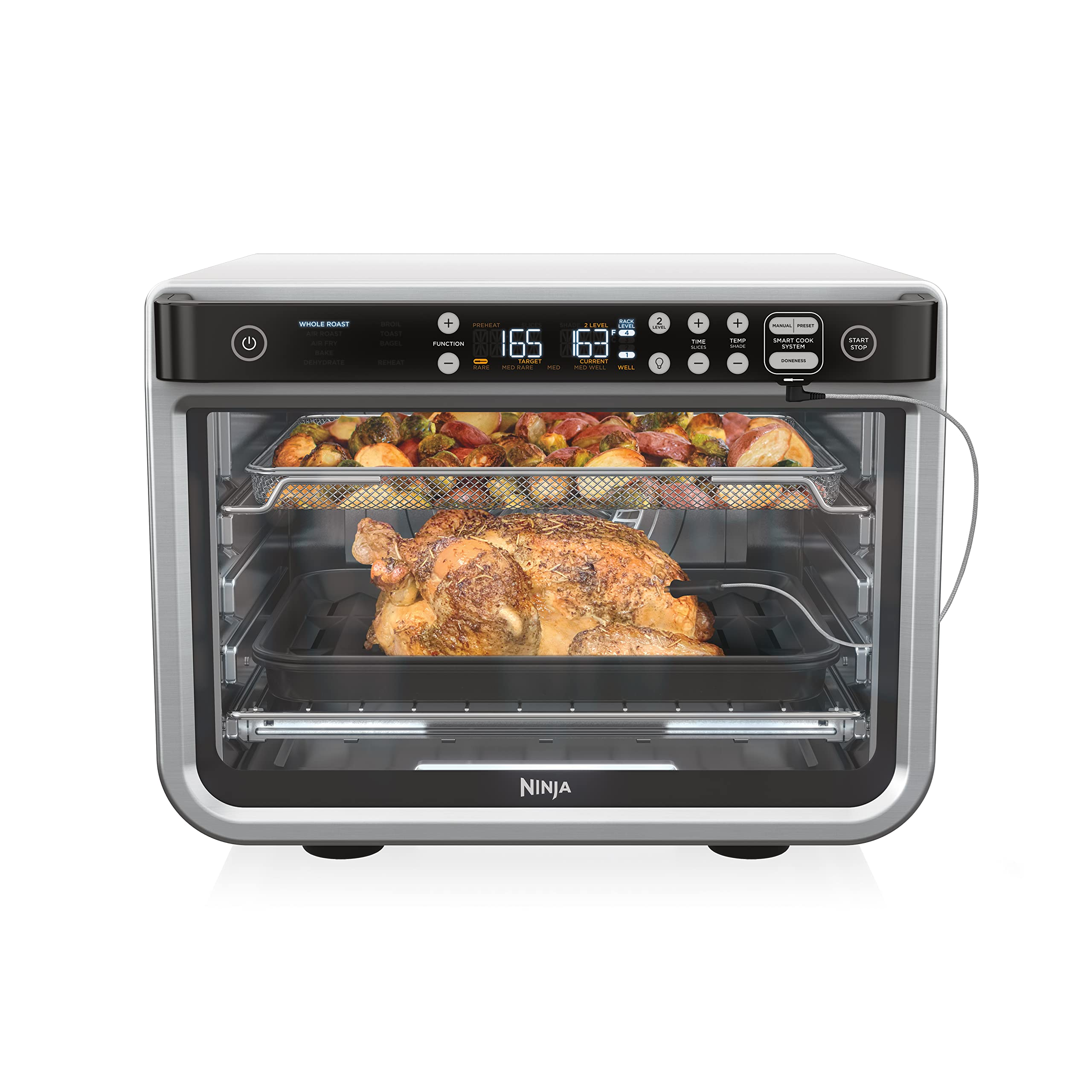【Appliances】Ninja DT251 Foodi 10-in-1 Smart XL Air Fry Oven, Bake, Broil, Toast, Air Fry, Roast, Digital Toaster