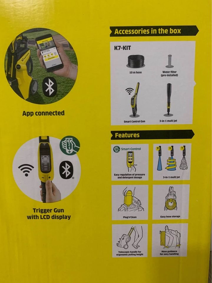 Kärcher K7 Premium Full Control Plus Home Pressure Washer