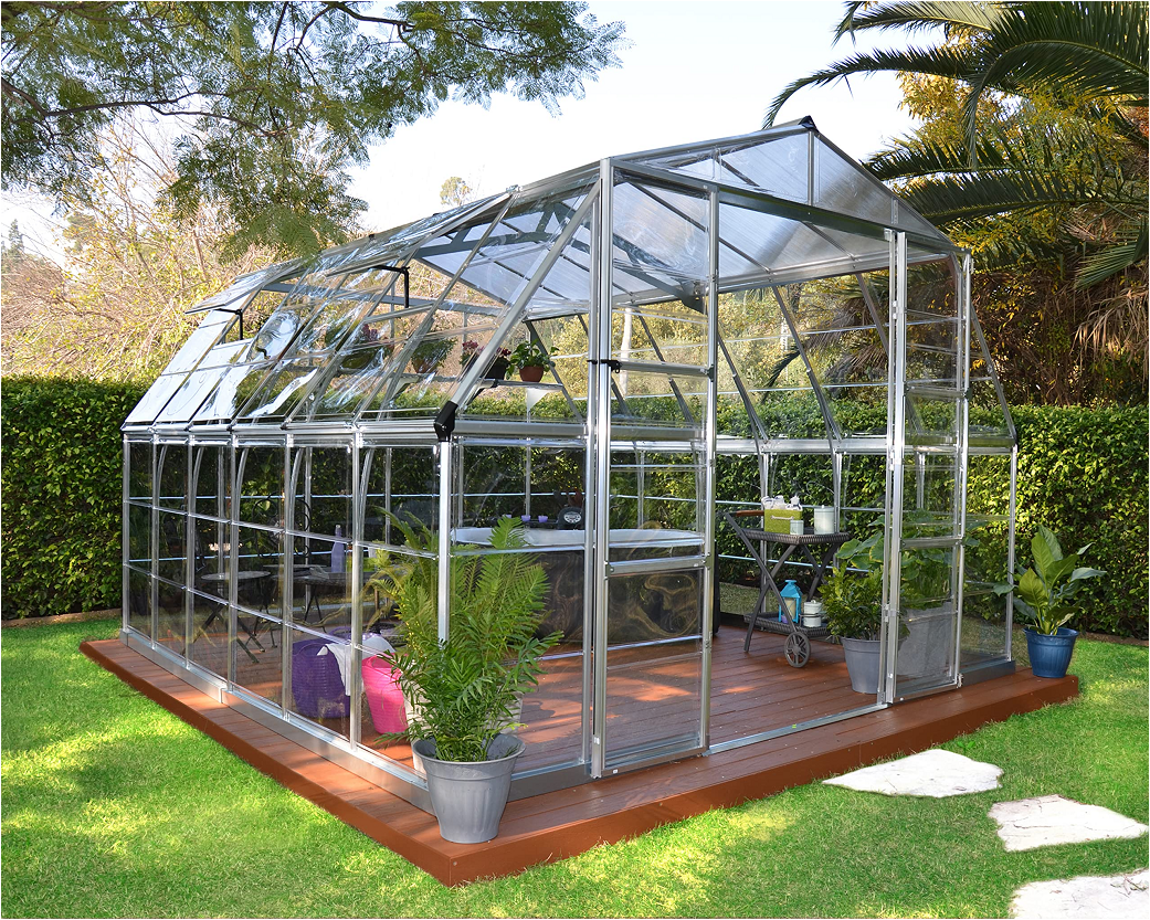 【Home&Garden】Greenhouse, 12 x 12 x 9, Silver