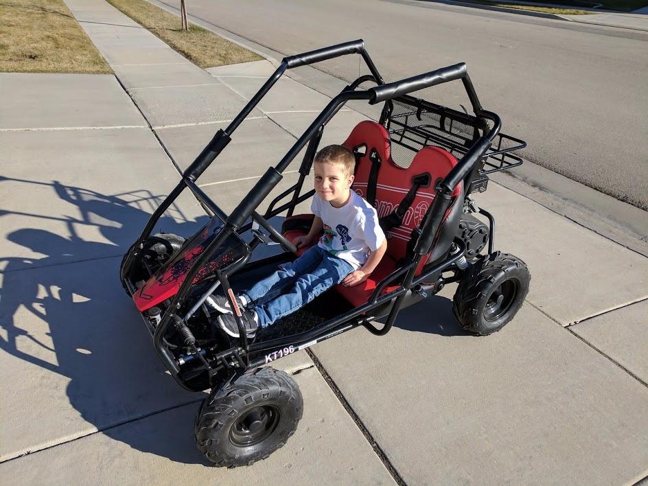 【Bicycle】Coleman Powersports Off Road Go Kart, Gas Powered, 196cc/6.5hp