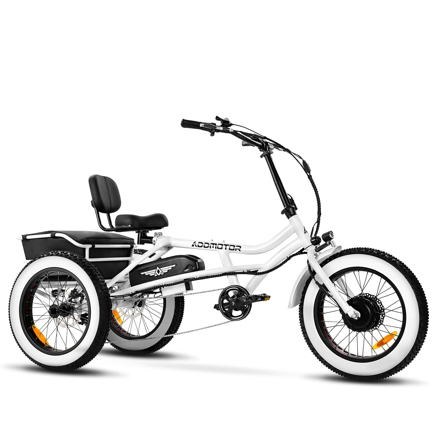 【Sports&Outdoors】Addmotor Motan Electric Trike Adults, 85 MI, 20