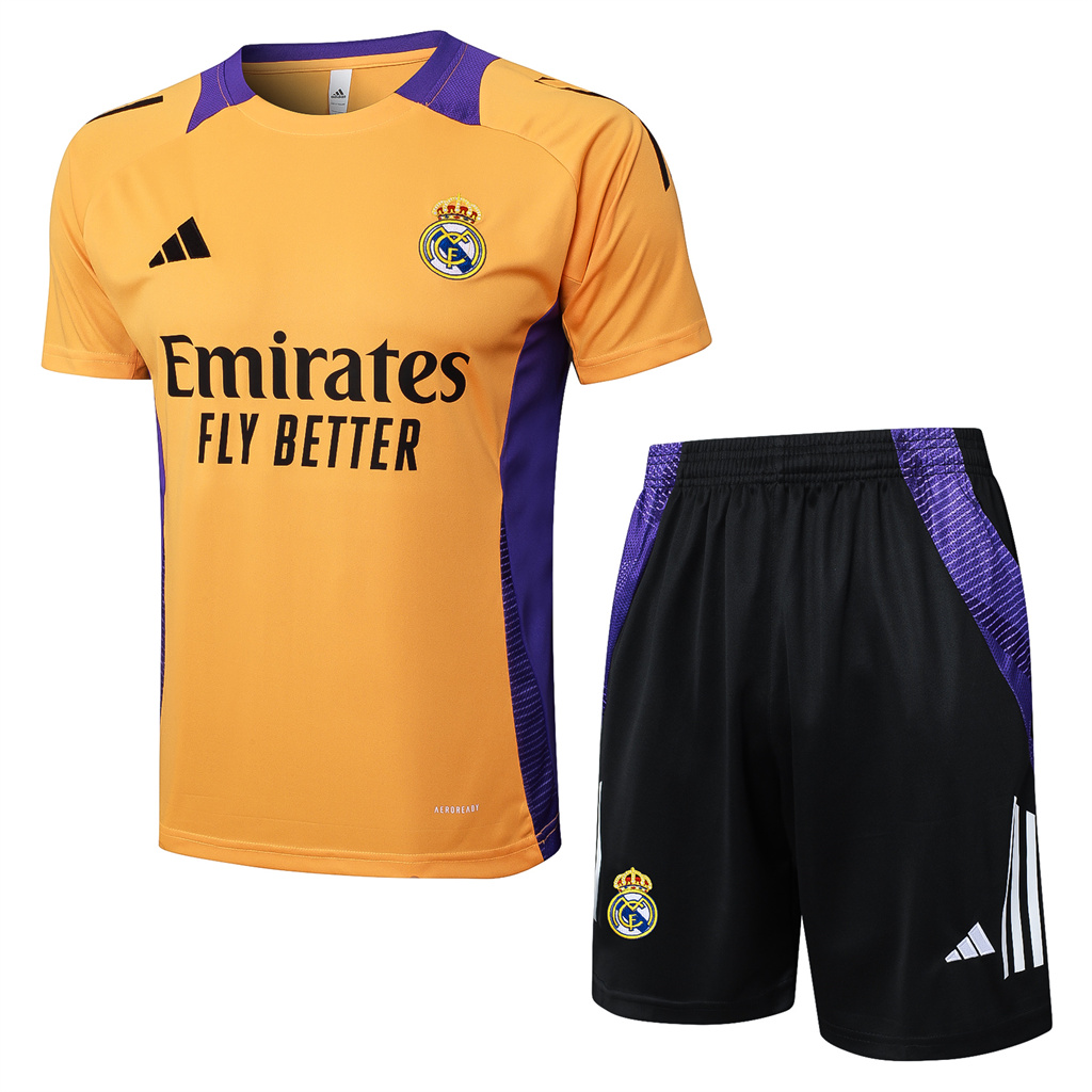 Real Madrid Training Short sleeve Suit 24/25