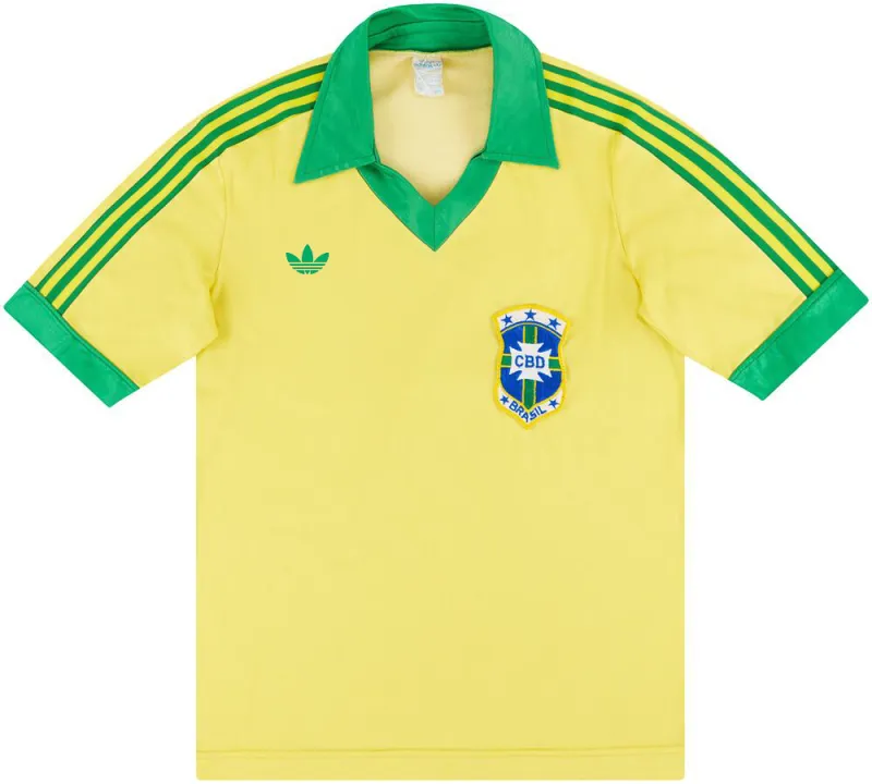 Brazil Retro Jersey Home 1978-80