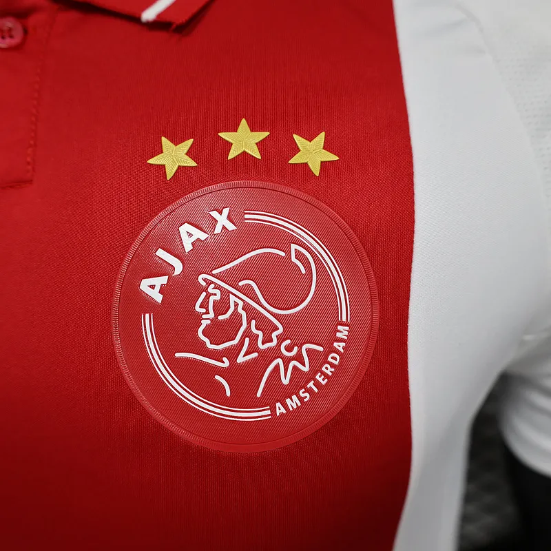 24-25 Ajax Home Soccer Jersey Player Version