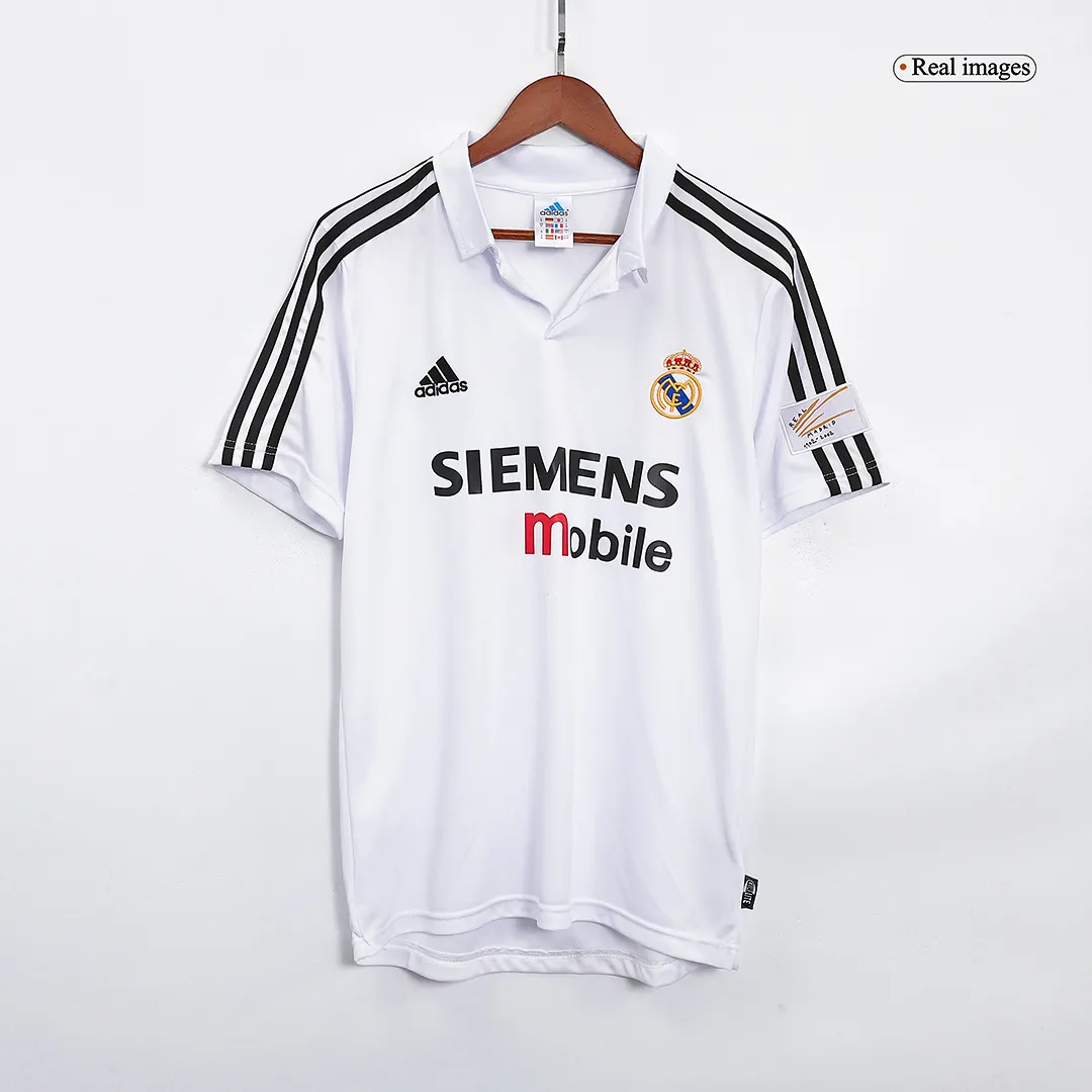 2002/03 Real Madrid Retro Soccer Jersey Home