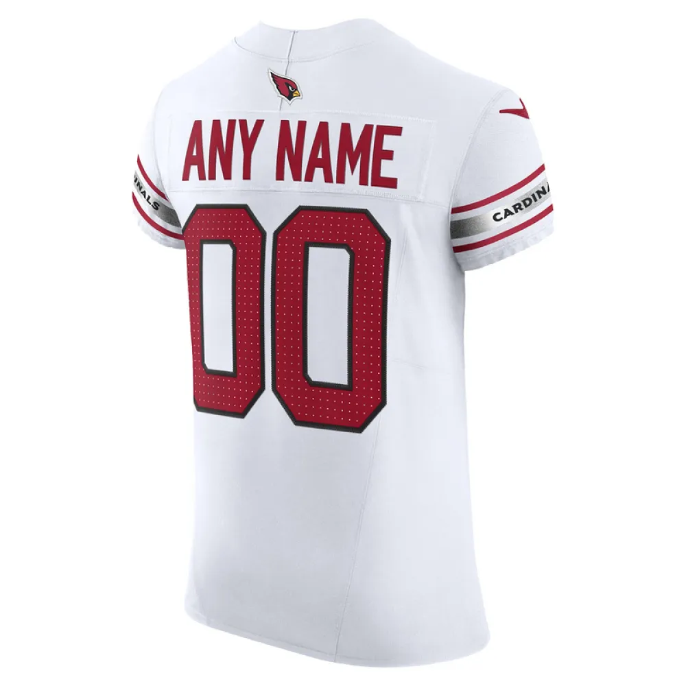 Men's Arizona Cardinals Nike White Vapor F.U.S.E. Elite Custom Jersey