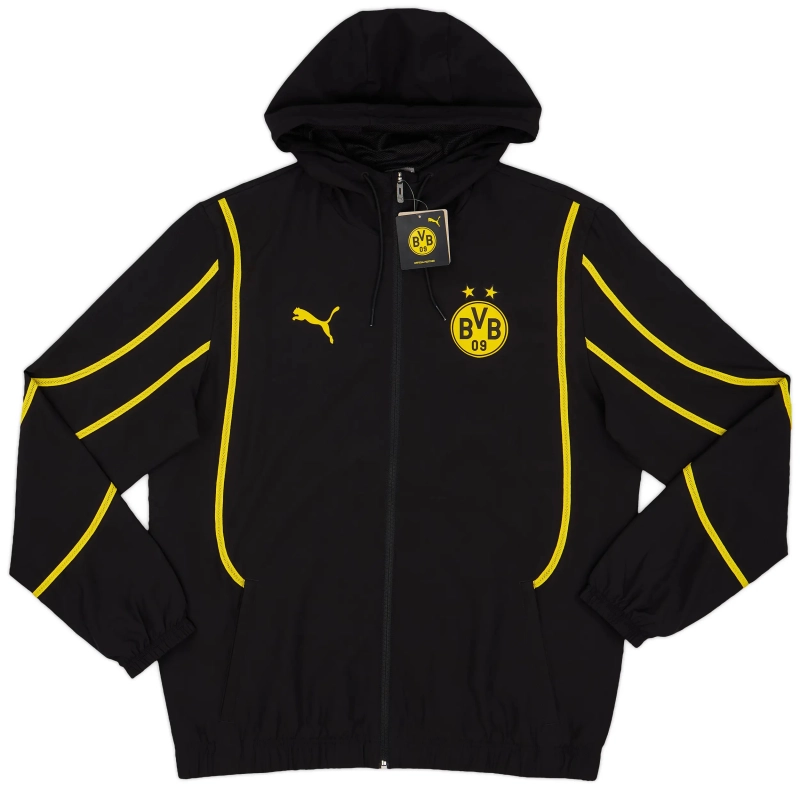 24-25 Dortmund BVB Black Windbreaker