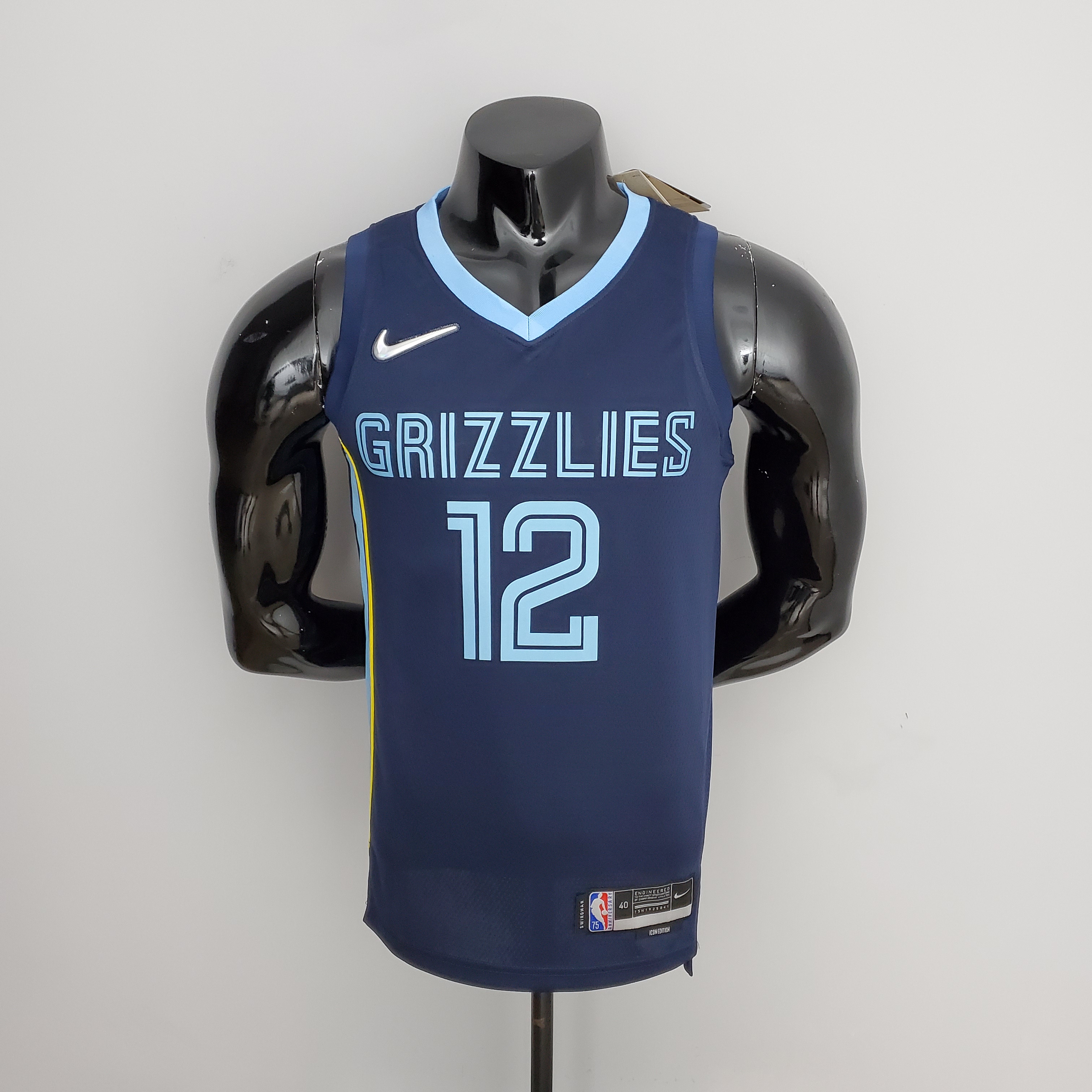 Ja Morant Memphis Grizzlies 75th Anniversary Swingman Jersey Blue