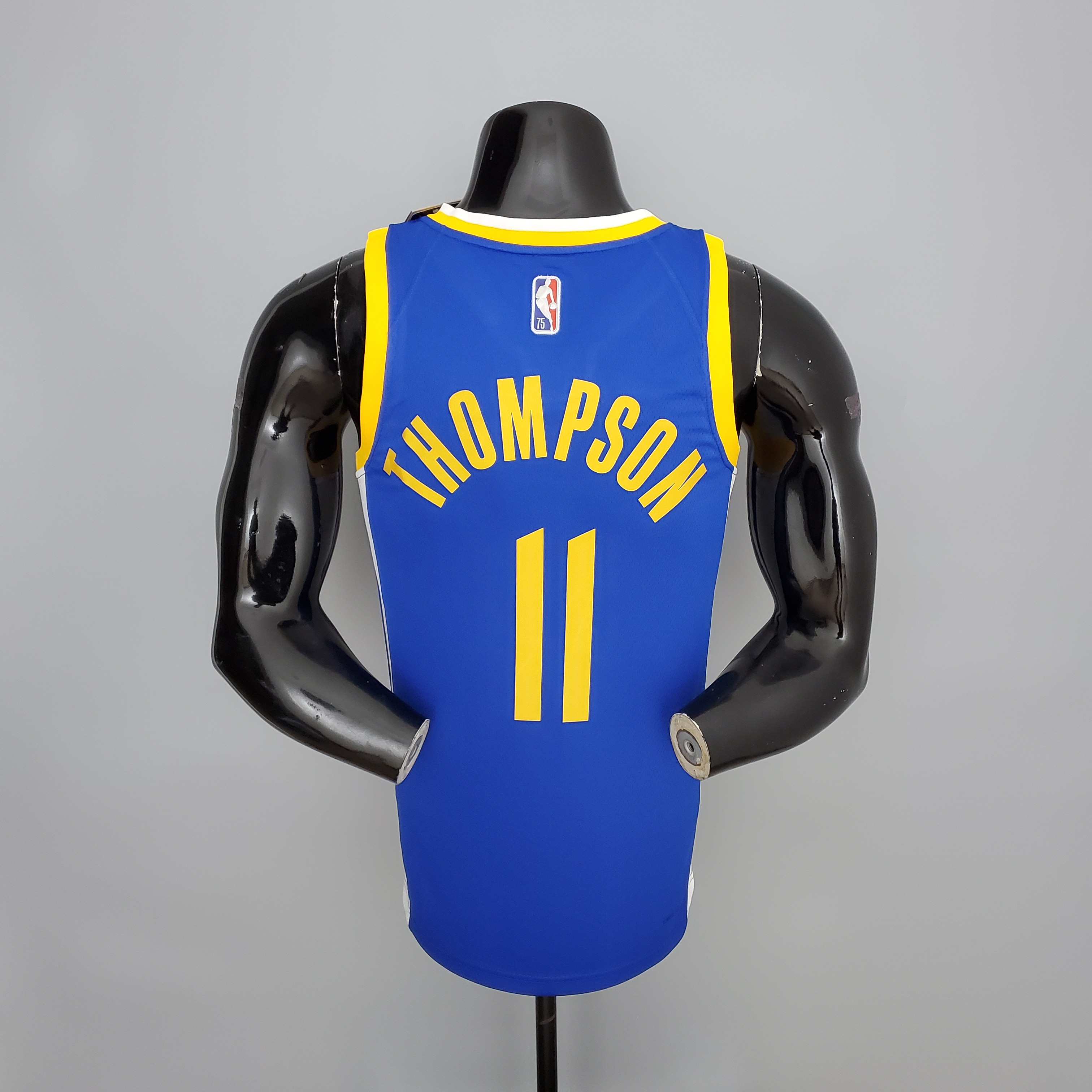 Klay Thompson Golden State Warriors 75th Anniversary Swingman Jersey Blue