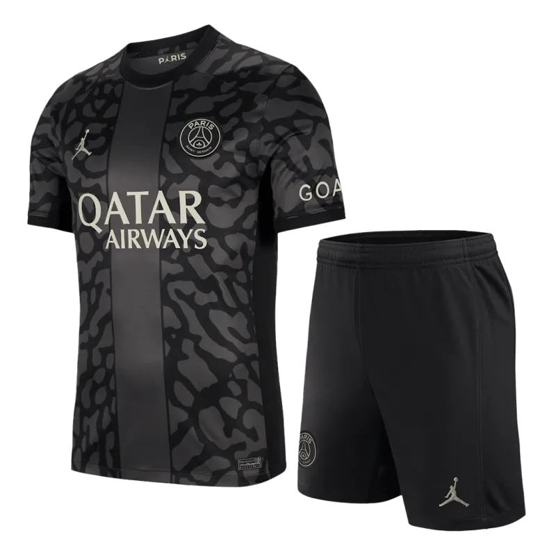 23-24  PSG Third Kit(Jersey+Shorts)