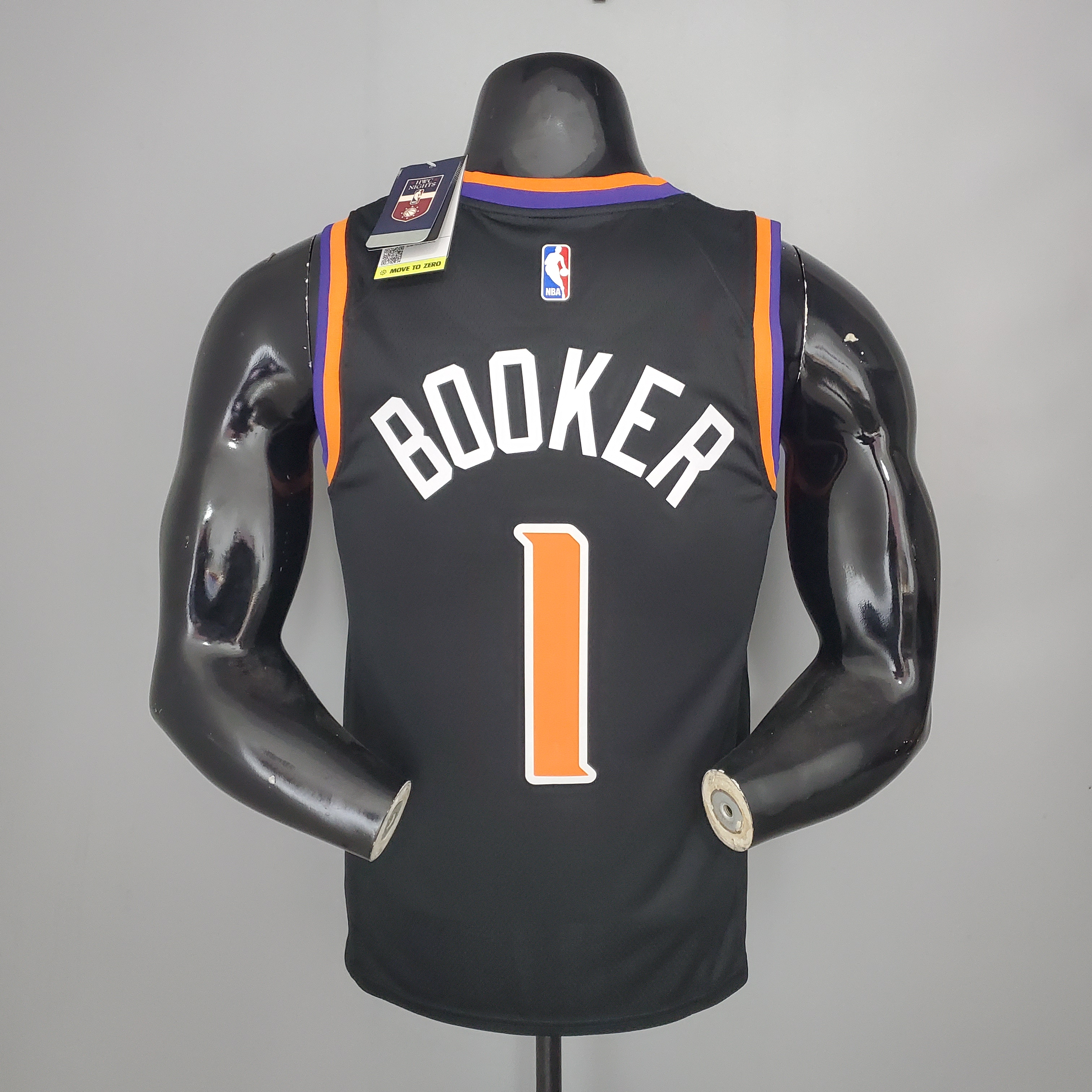 Devin Booker Phoenix Suns Swingman Jersey Black