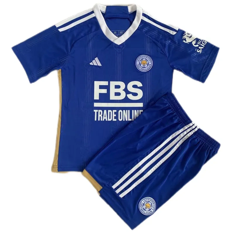 Kids Leicester City 2023/24 Home Kit