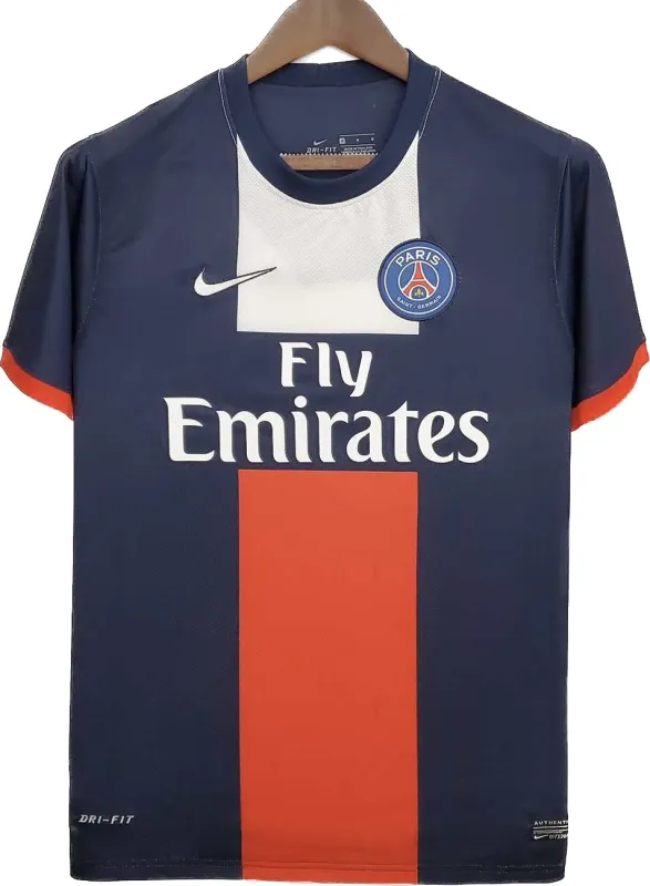 13-14  PSG Retro Soccer Jersey Home