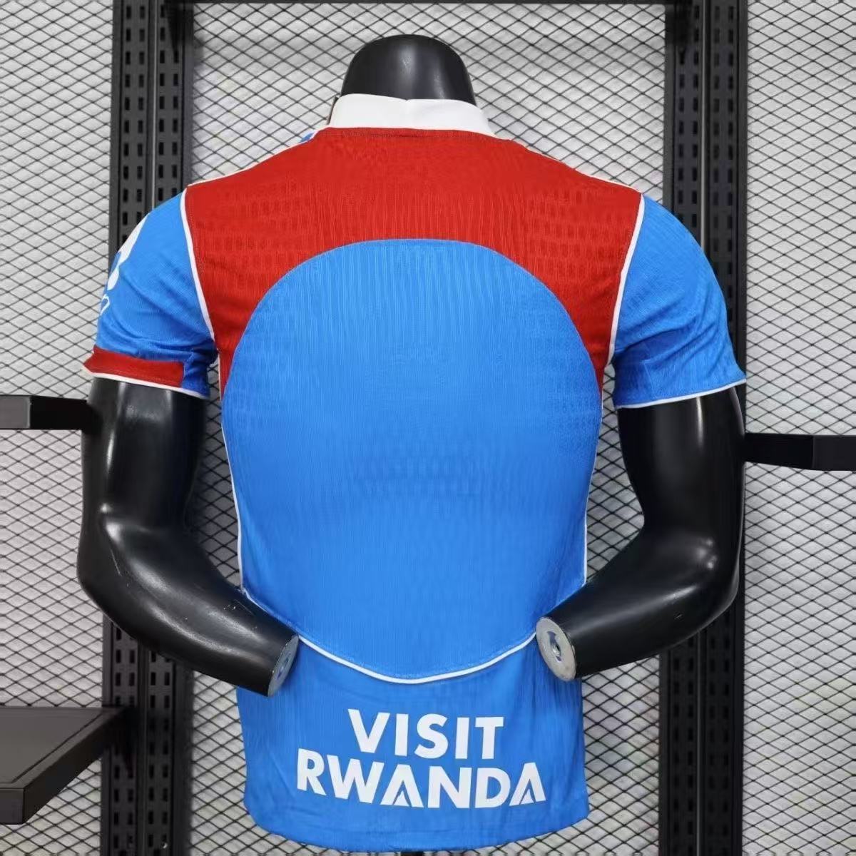 Atletico Madrid 25/26 Away Player Version Jersey Blue Red | Nike Riyadh Air Sponsor Dri-FIT ADV