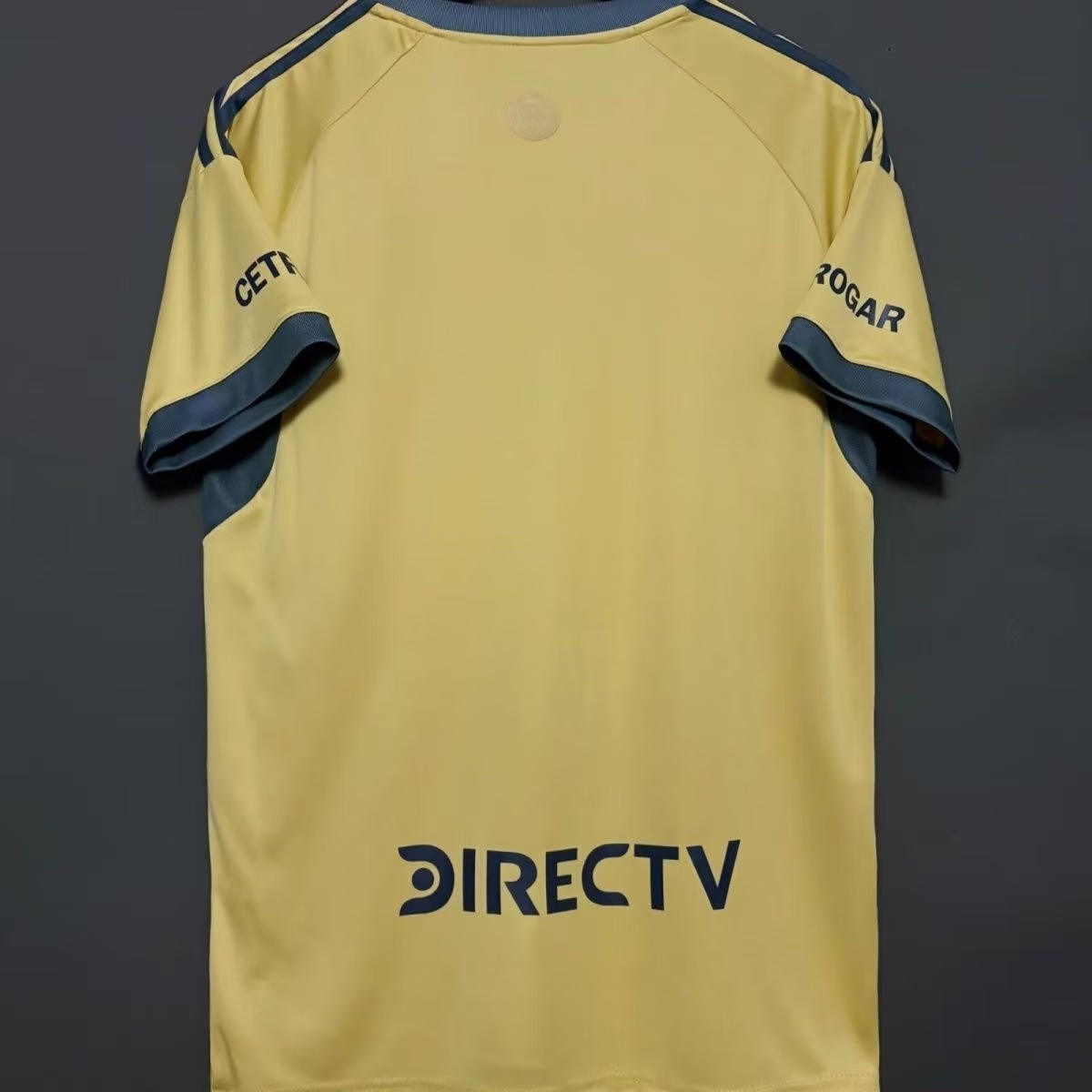 Boca Juniors 2025/26 Third Jersey – Gold & Navy Betsson Sponsor | Fan Version