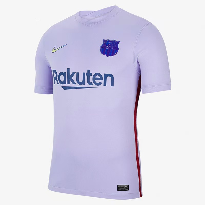 FC Barcelona 2021/22 Third Jersey – Space Purple Rakuten Shirt | Men's Football Fan Kit