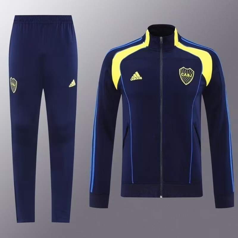 Boca Juniors 25/26 Adidas Training Tracksuit Navy/Yellow AEROREADY (Jacket & Pants) – CABJ Men