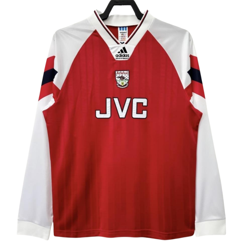 Arsenal Retro Long Sleeve Home Football Shirt 1992/1993