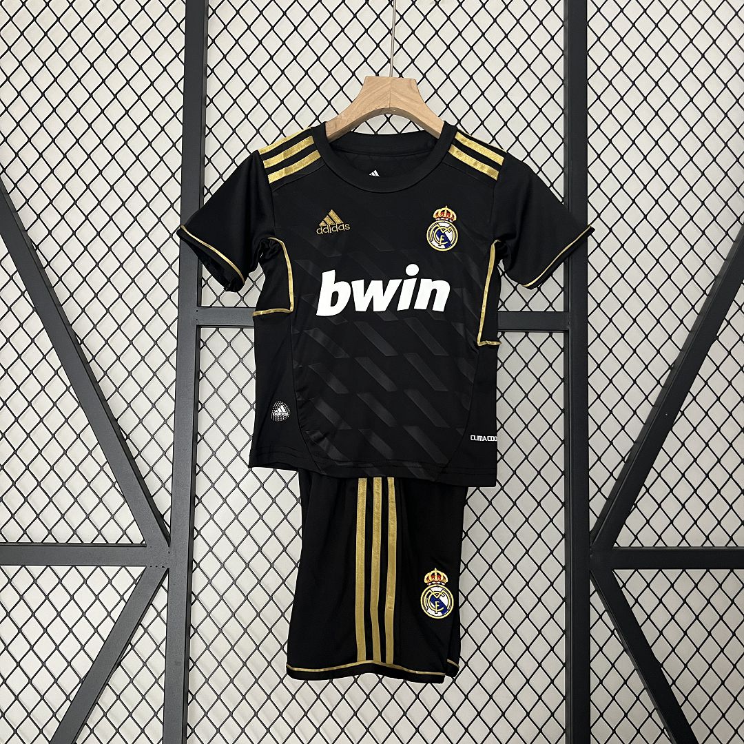 Real Madrid 11-12 Away Retro Kids Kit Football Jersey