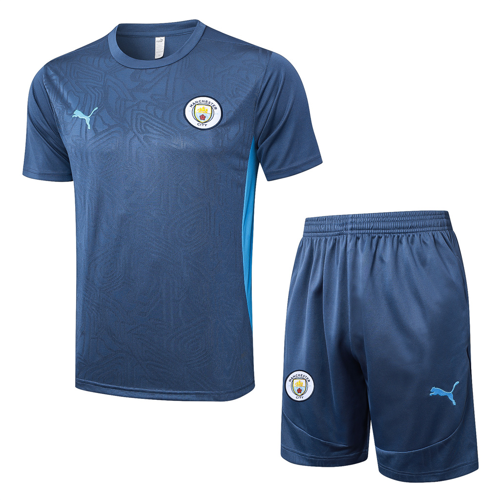 Manchester City Training Short sleeve Suit 24/25