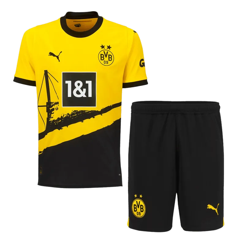 23-24 Borussia Dortmund Home Whole Kit （Jersey+Shorts+Socks）