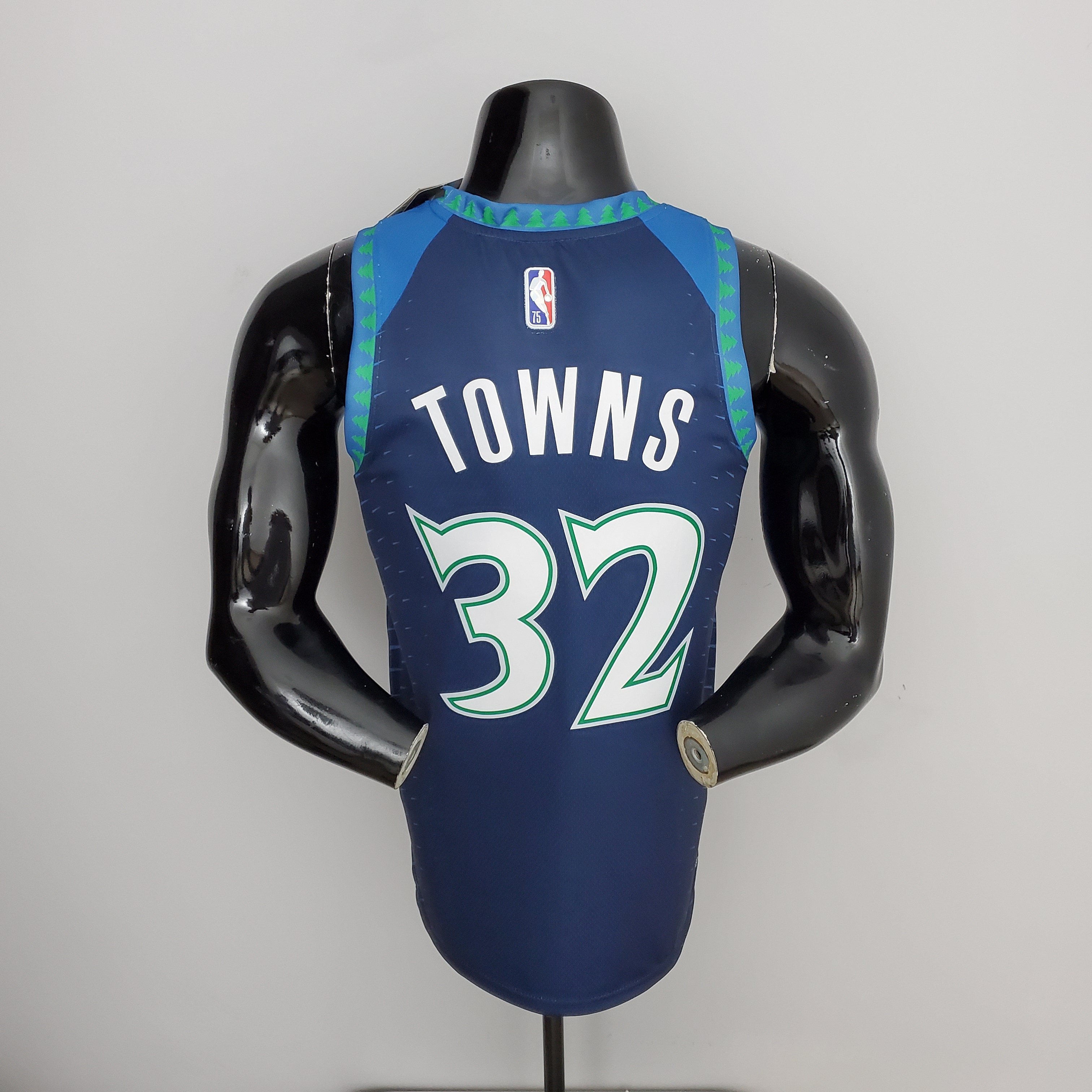 Karl-Anthony Towns Minnesota Timberwolves 75th Anniversary 2022 Swingman Jersey Blue