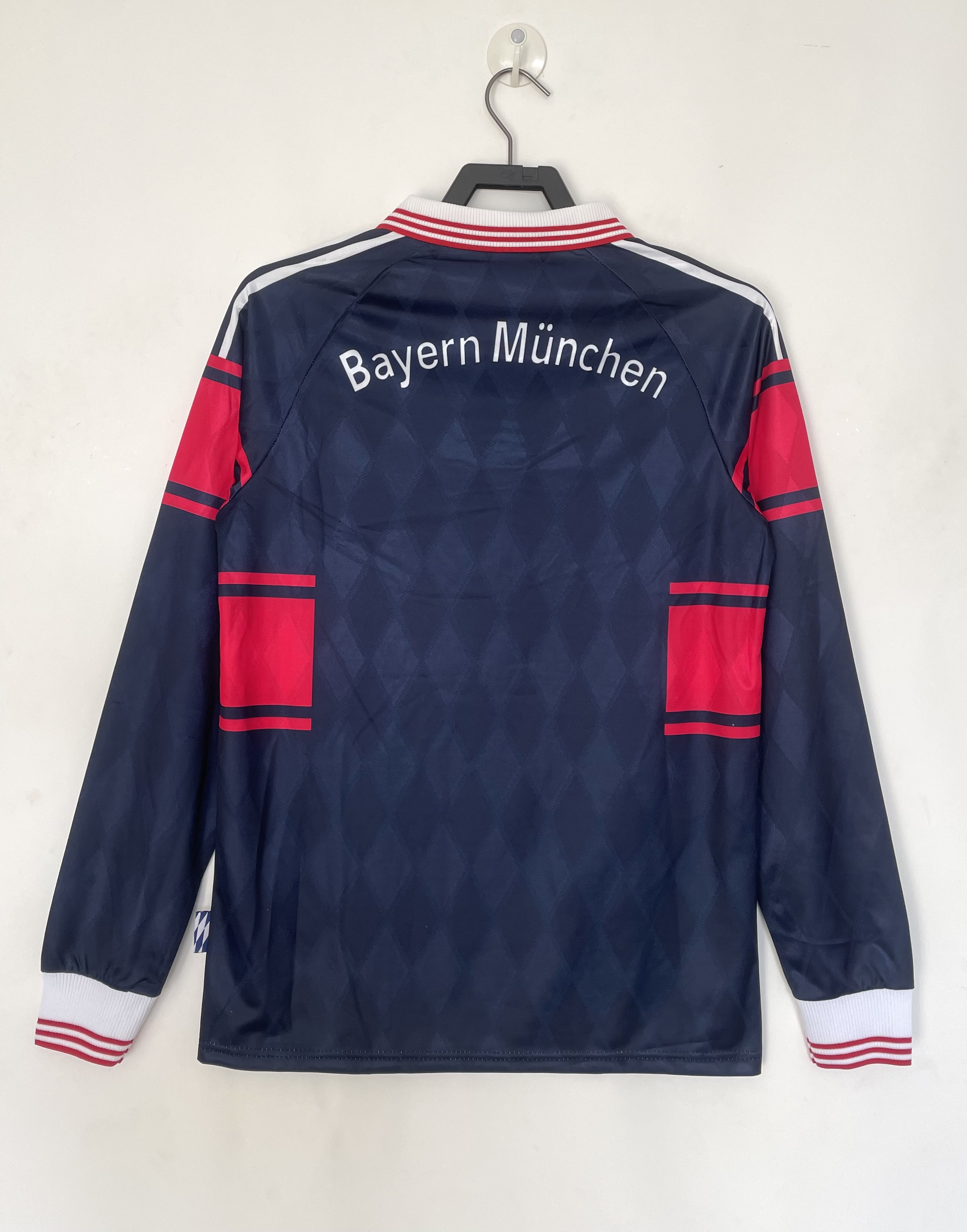 Bayern Munich Home Long Sleeve Retro Jersey 1997/99