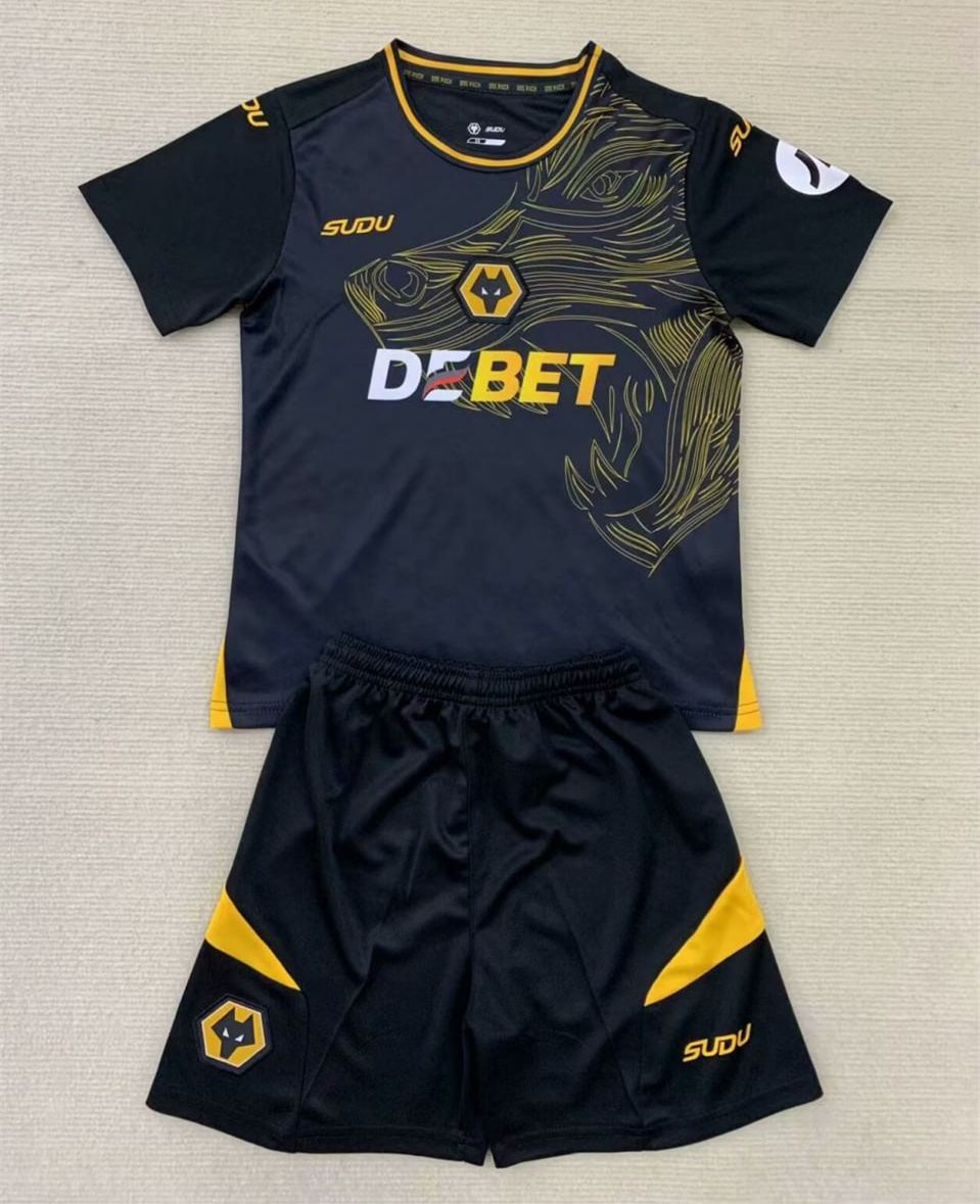 Wolves Away Kids Jersey 24/25