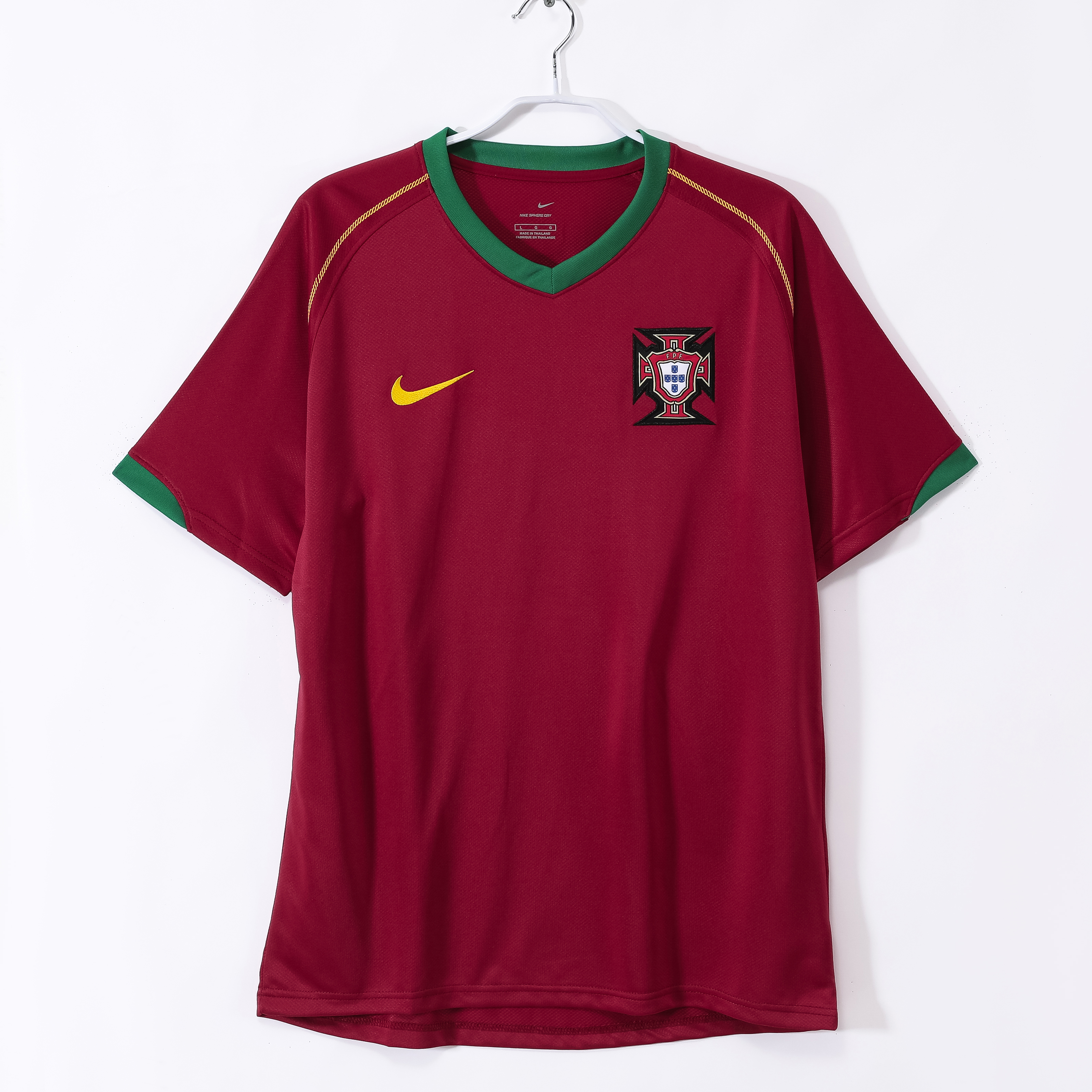 Portugal Home Retro Jersey 2006