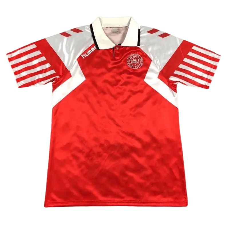Denmark 1992 Retro Jersey Home