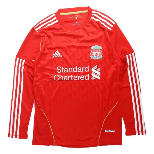 2011-2012 Liverpool Retro Long Sleeve Jersey Home
