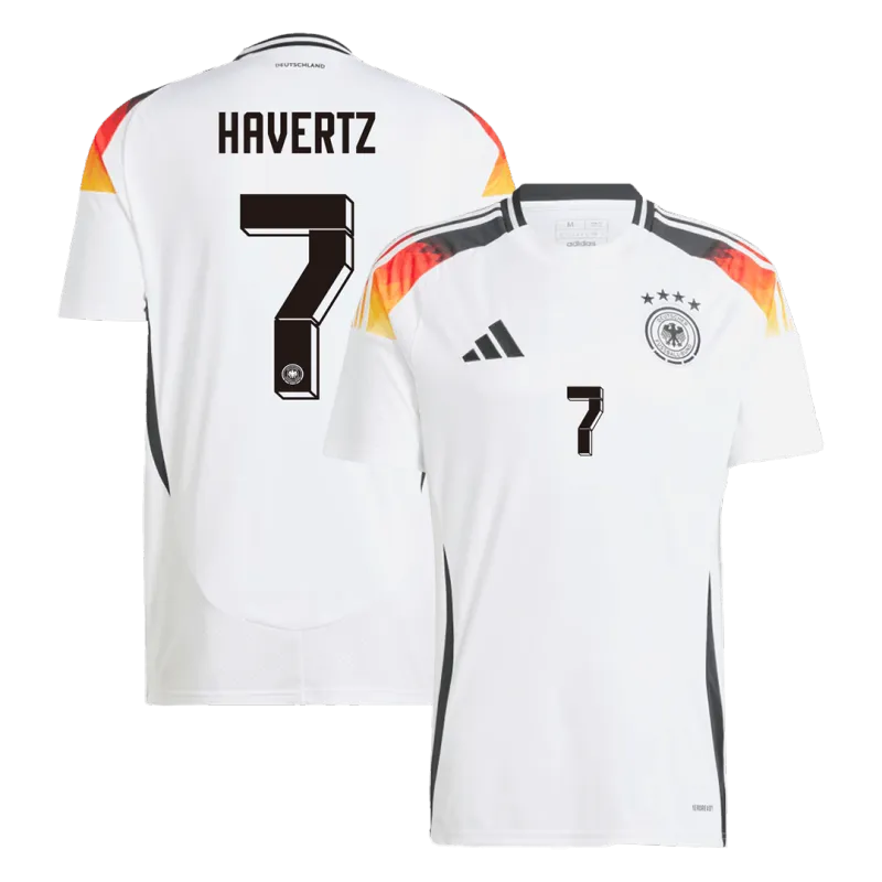 Germany Home KROOS #8 MUSIALA #10 HAVERTZ #7 WIRTZ #17 Jersey EURO 2024